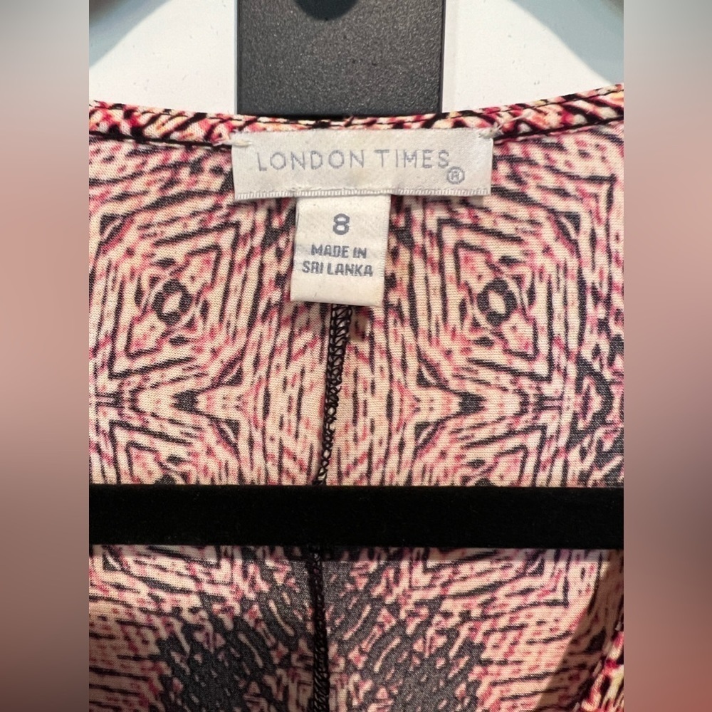 019. London Times Sleeveless Maxi Dress 8 - Picture 4 of 7